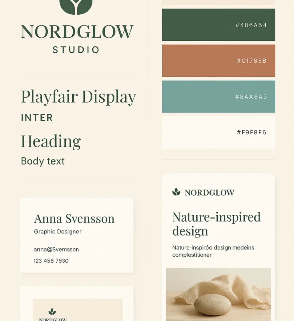 Moodboard Grafisk Design Moodboard Grafisk Design