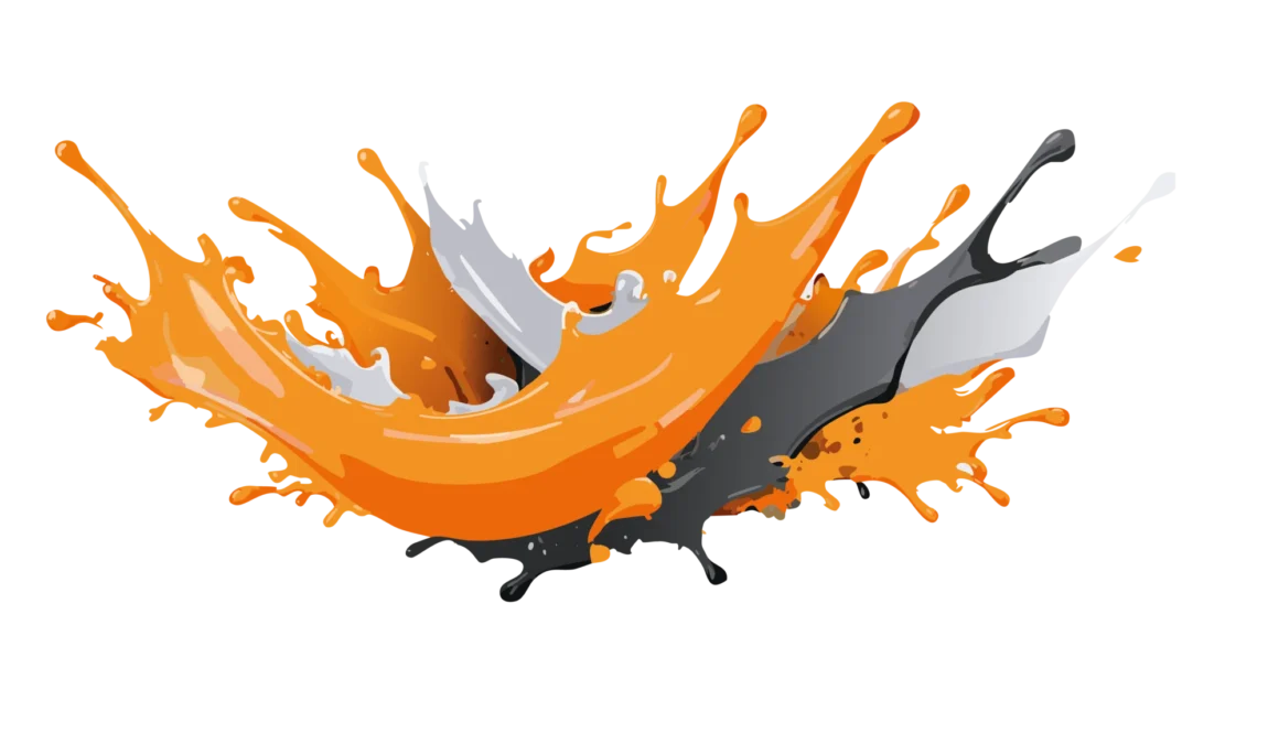 Grafisk profil färg stänk Grafisk profil färg stänk